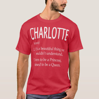Camiseta Charlotte Name Gift 111