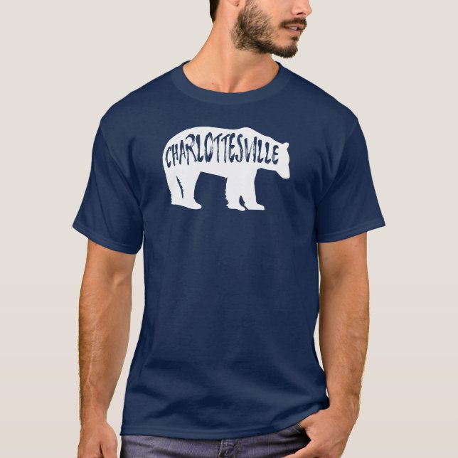 Camiseta Charlottesville Virginia Bear (Frente)