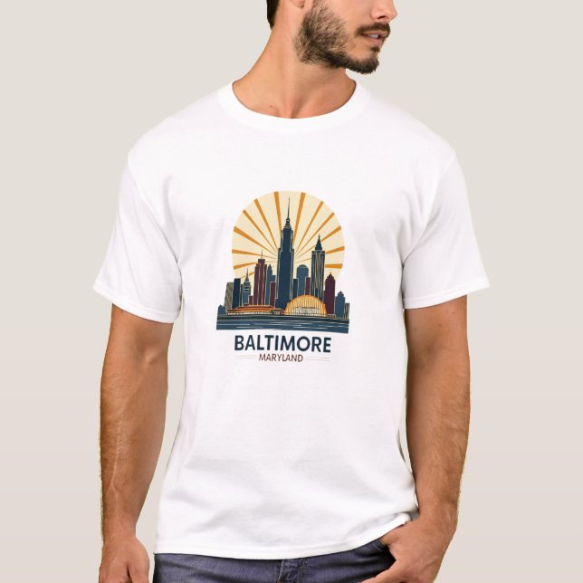 Camiseta Charm City Lovers Design (Frente)