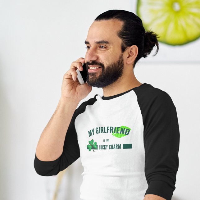 Camiseta Charm Kiss Shamrock Personalizável (Criador carregado)