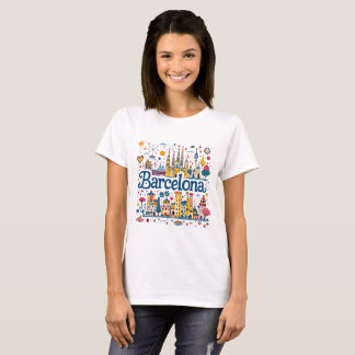 Camiseta Charm T-Shirt de Barcelona