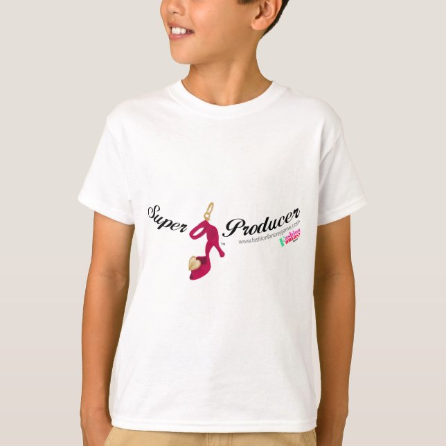 Camiseta Charme de Calçado Super Produtor (Frente)