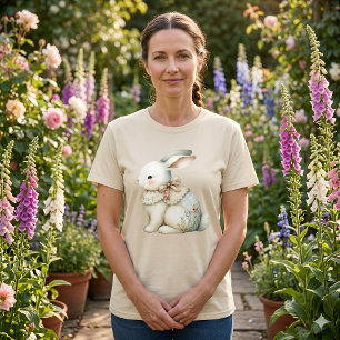Camiseta Charme de Coelho Cottagecore