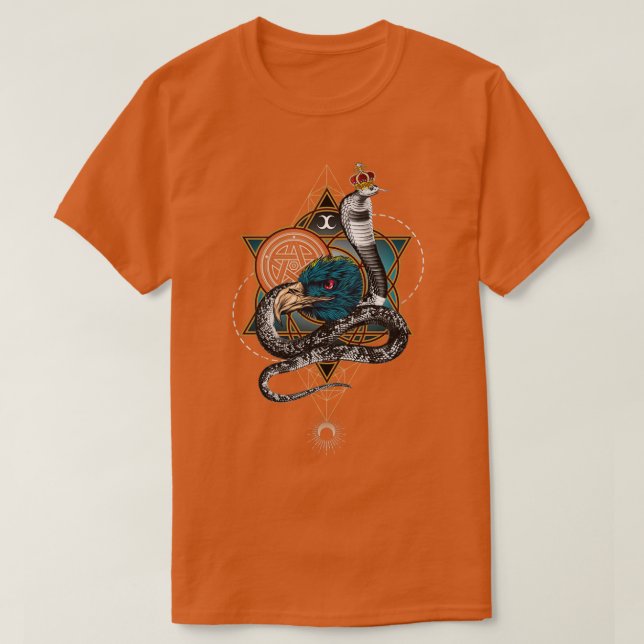 Camiseta Charme de proteção do Wiccan (Frente do Design)