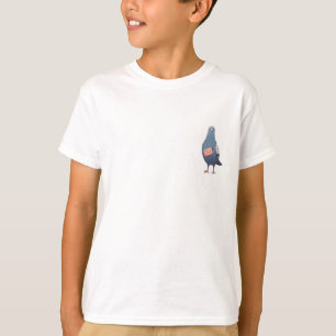 Camiseta Charme Excêntrico em Cada Amigo Emplumado: Desenha