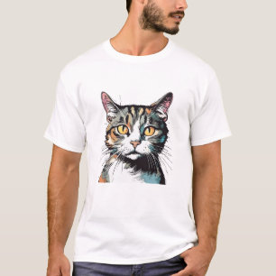 Camiseta Charme Olho de Gato