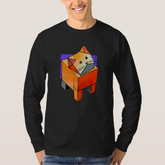 Camiseta Charming cat artwork lovely kitten