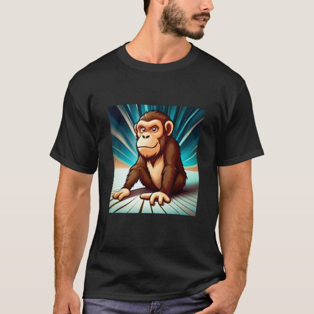 Camiseta Charming Chimp (Frente)