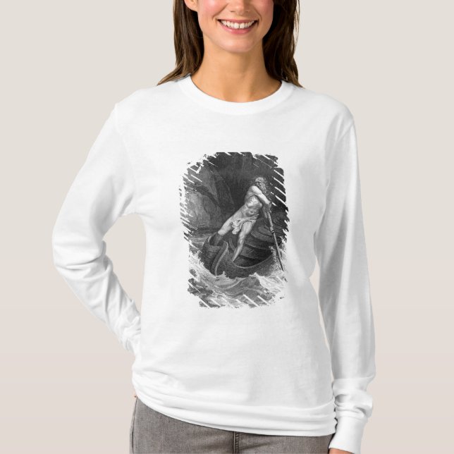 Camiseta Charon, Ferryman do inferno (Frente)