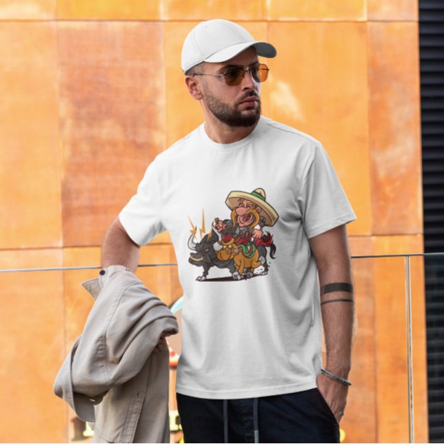 Camiseta Charro Bull (Criador carregado)