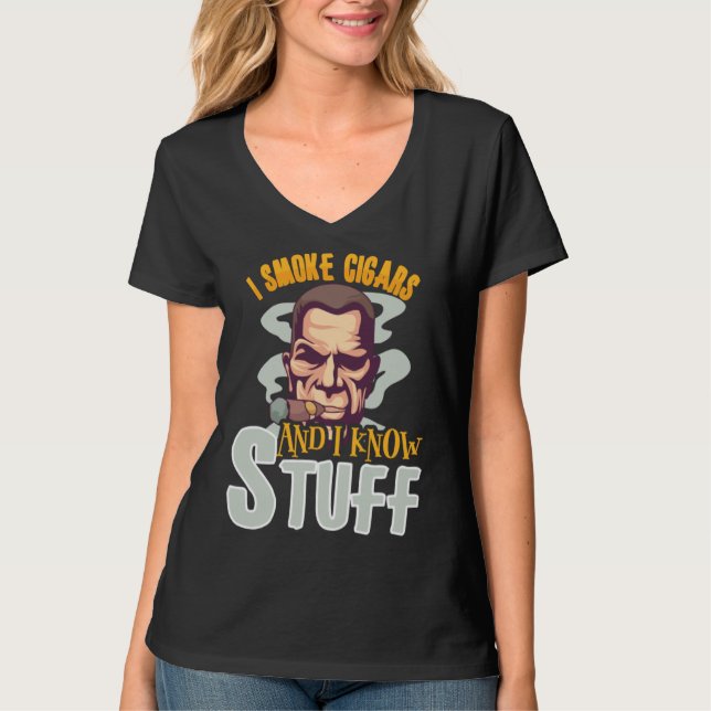 Camiseta Charuto Charutos Fumaça Fumar Bourbon Uísque (Frente)