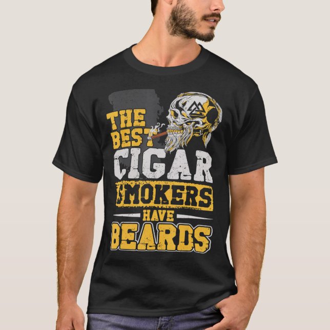 Camiseta Charuto De Barba O Melhor Cigarro H (Frente)