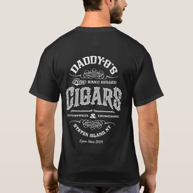 Camiseta CHARUTOS finos PERSONALIZADOS - contacte-me! (Verso)