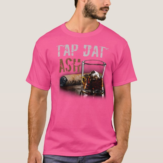 Camiseta Charutos Têm Que Bater Cinza Charuto E Fumo (Frente)
