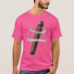 Camiseta Charutos Têm Que Sacudir Essa Cinza Charuto E Fuma