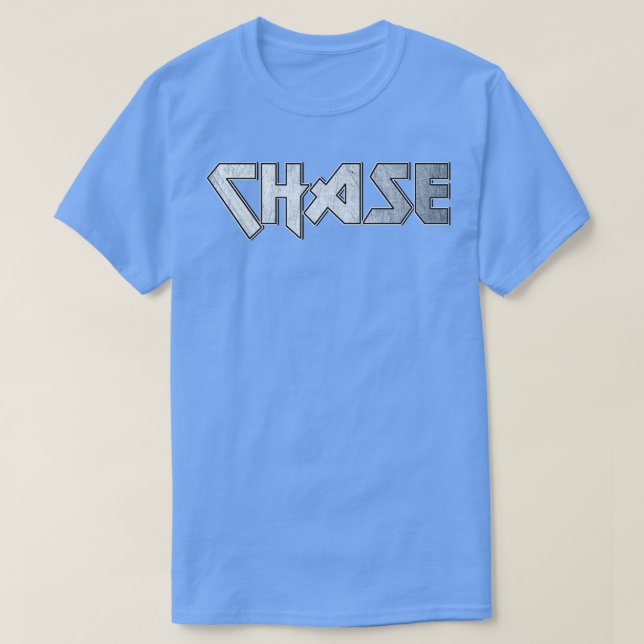 Camiseta Chase de metal pesado (Frente do Design)