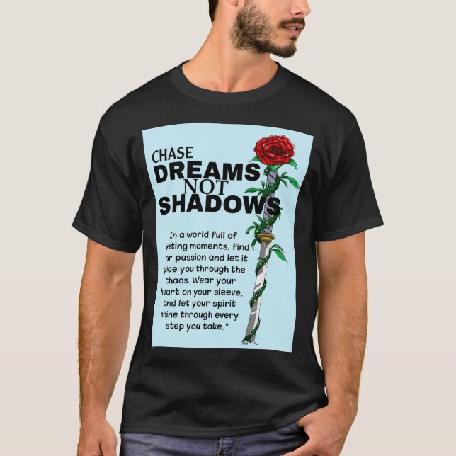 Camiseta Chase não sonha com sombras (Frente)