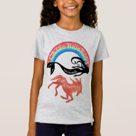 Camiseta Chase Rainbows Natação com Sereias, Ride Unicores