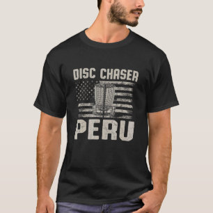 Camiseta Chaser de Disco Peru Funny Disc Golf Humor Golfer 