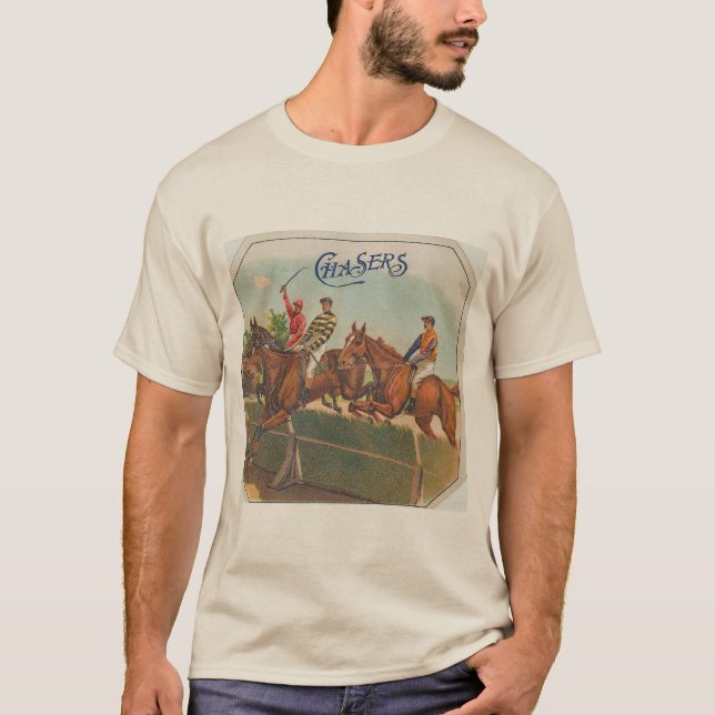 Camiseta Chasers Vintage Horse Racing (Frente)