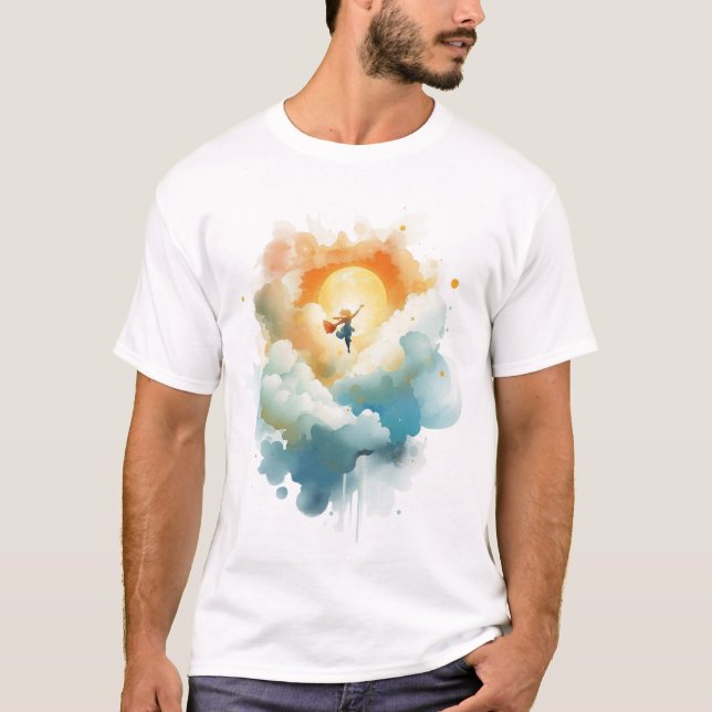 Camiseta Chasing Nirvana – Journey to Inner Peace (Frente)