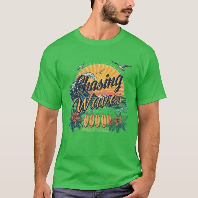 Camiseta Chasing Waves (Frente)