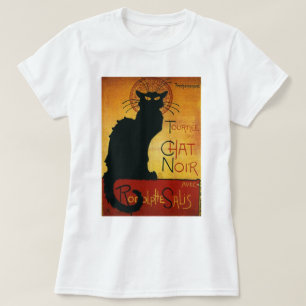 Camiseta Chat Noir - Gato Preto