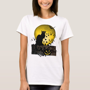 Camiseta Chat Noir Halloween