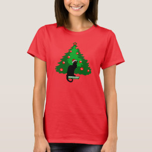 Camiseta Chat Noir Natal