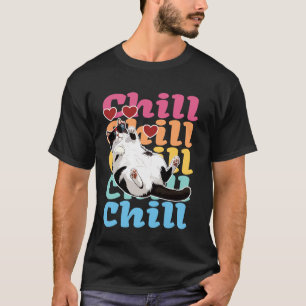 Camiseta Chat Relax u2013 Ambiente Aconchegante Gato Feliz