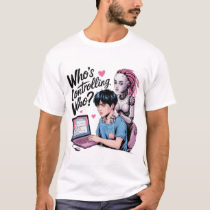 Camiseta Chatbot Companion Ai Memes Encantando Amor