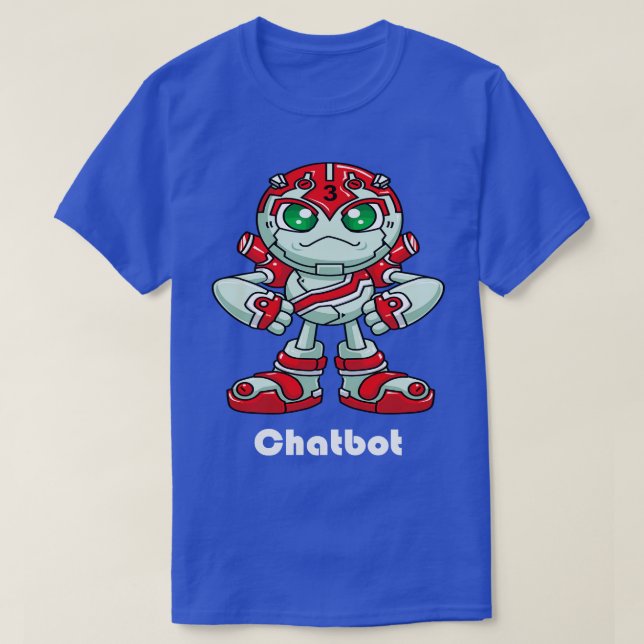Camiseta Chatbot Robô 2 (Frente do Design)