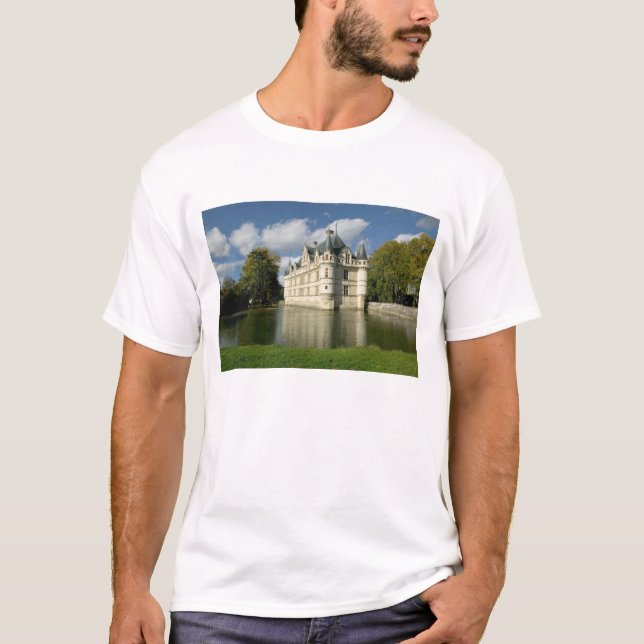 Camiseta Chateau de Azay-le-Rideau, Indre-et-Loire, 2 (Frente)
