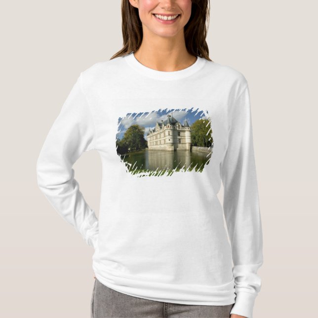 Camiseta Chateau de Azay-le-Rideau, Indre-et-Loire, 2 (Frente)