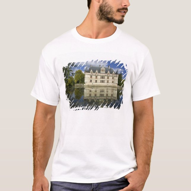 Camiseta Chateau de Azay-le-Rideau, Indre-et-Loire, 4 (Frente)