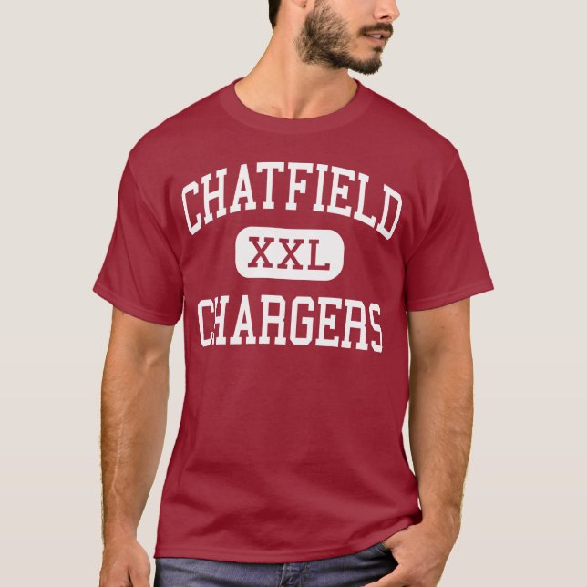 Camiseta Chatfield - carregadores - mais velho - Littleton (Frente)