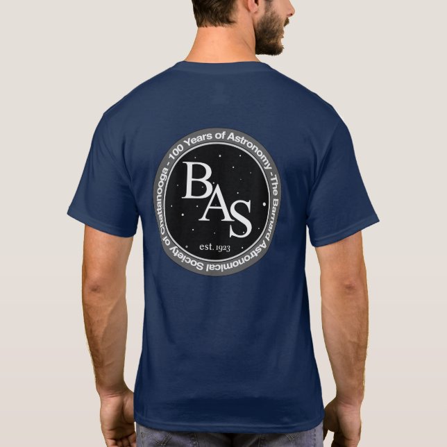 Camiseta Chattanooga BAS com Impressão e logotipo  (Verso)