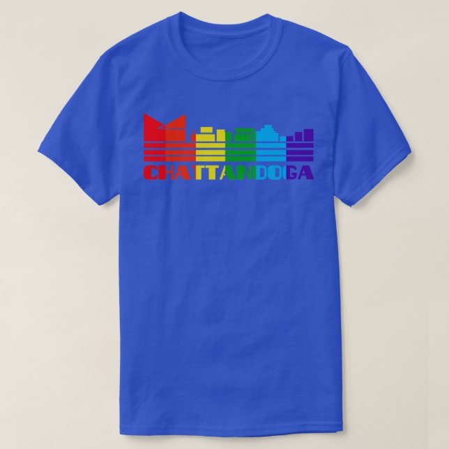 Camiseta Chattanooga Pride Chattanooga Gift LGBT Sup (Frente do Design)