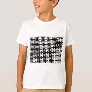 Camiseta chave branca escura