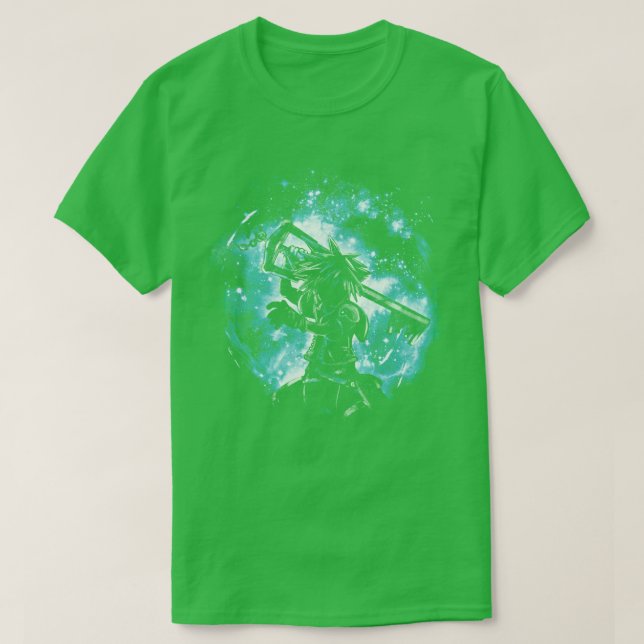 Camiseta chave de espaço (Frente do Design)