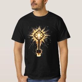 Camiseta Chave de Fantasia Antiga com Luz Mágica – Radiante
