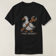 Chave de Mecânico de Pato Humor Vintage