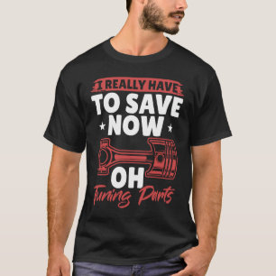 Camiseta Chave de parafusos H do carro mecânico clássico co