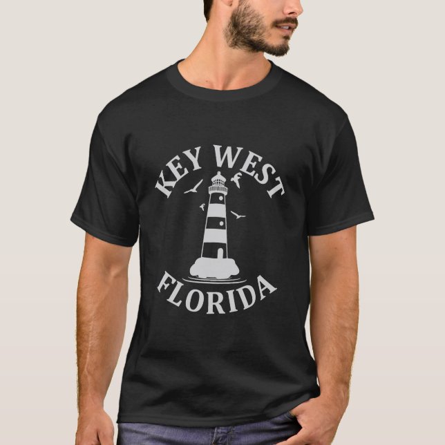 Camiseta Chave de verão oeste - florida (Frente)