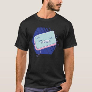 Camiseta Chave Esc Fun Desenvolvedor de Software Cientista