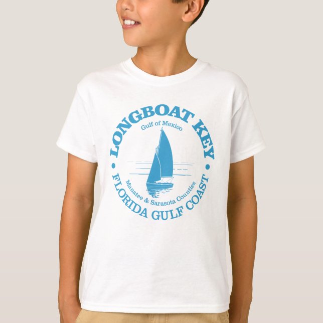 Camiseta Chave Longboat (veleiro) (Frente)