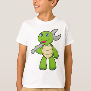 Camiseta Chave mecânica de tartaruga