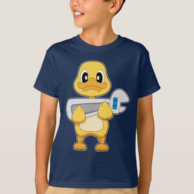 Camiseta Chave Mecânica Duck (Frente)