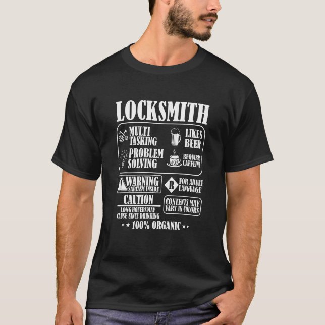 Camiseta Chaveiro Chaves Cadeados Picky 2 (Frente)