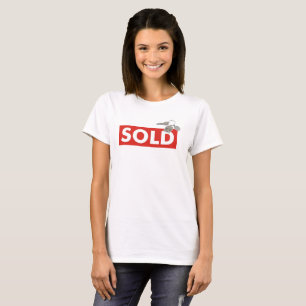 Camiseta Chaves de Casa Sinal Vermelho de Vendido 